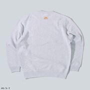 「ボボボーボ・ボーボボ」の刺繍スウェット（首領パッチ）。