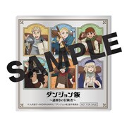 スタンプラリーでもらえるアクリルコースターのデザイン。