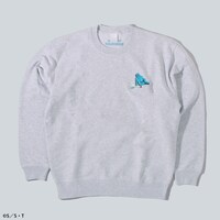 「ボボボーボ・ボーボボ」の刺繍スウェット（ところ天の助）。