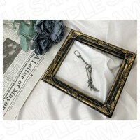 「黒い靴キーホルダー」