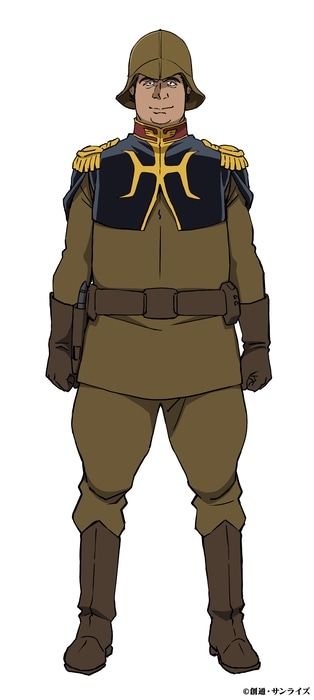 ドレン（CV：武田太一）。ジオン公国軍中尉、のちに大尉。シャアの副官。