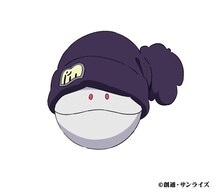 ハロ（CV：釘宮理恵）。人間と会話ができる自律型AIロボット。マチュがGQuuuuuuXに乗り込んで以降、行動をともにする。