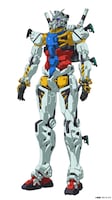 白いガンダム（型式番号：RX-78-02）。地球連邦軍の新型モビルスーツ。