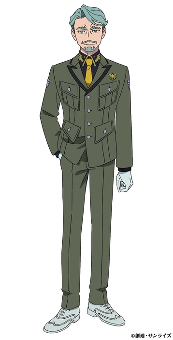 シャリア・ブル（CV：川田紳司）。ジオン公国軍中佐で、“木星帰りの男”。