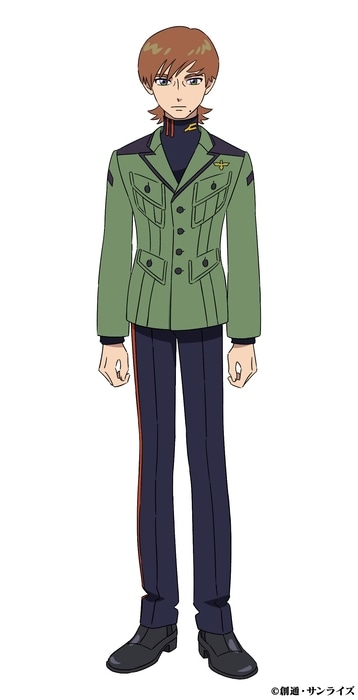 エグザベ・オリベ（CV：山下誠一郎）。ジオン公国軍少尉。フラナガンスクールを首席で卒業。