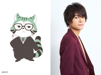 ロジカル（左）と八代拓（右）。ロジカルは常に丁寧語で話す意識高い系の上司。部下たちからは尊敬されているが、実際は大したことを言っていない。自宅には自己啓発本が山になっている。