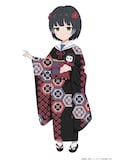 クロミツ(CV:久野美咲)。生徒会書記で、シロップとは双子の姉妹。