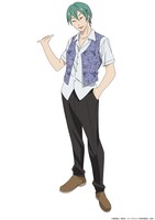 剣持弓弦（CV：福山潤）。生徒会副会長。