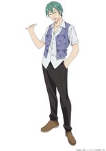 剣持弓弦（CV：福山潤）。生徒会副会長。