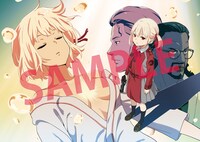 月刊コミックフラッパー3月号の巻頭カラーより。