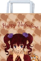 「暁のヨナ」の“バレンタインバッグ”。