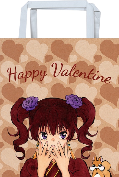 「暁のヨナ」の“バレンタインバッグ”。