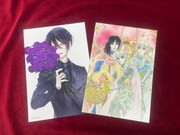 付録の「薔薇王の葬列」と「妖精国の騎士」のイラストボード。