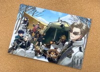 付録の「刀剣乱舞 あうとどあ異聞 刀剣野営」のクリアファイル。