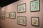 「~中条比紗也 画業30年の軌跡~ 花ざかりの君たちへ展」より。