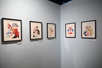 「～中条比紗也 画業30年の軌跡～ 花ざかりの君たちへ展」より。