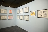 「~中条比紗也 画業30年の軌跡~ 花ざかりの君たちへ展」より。