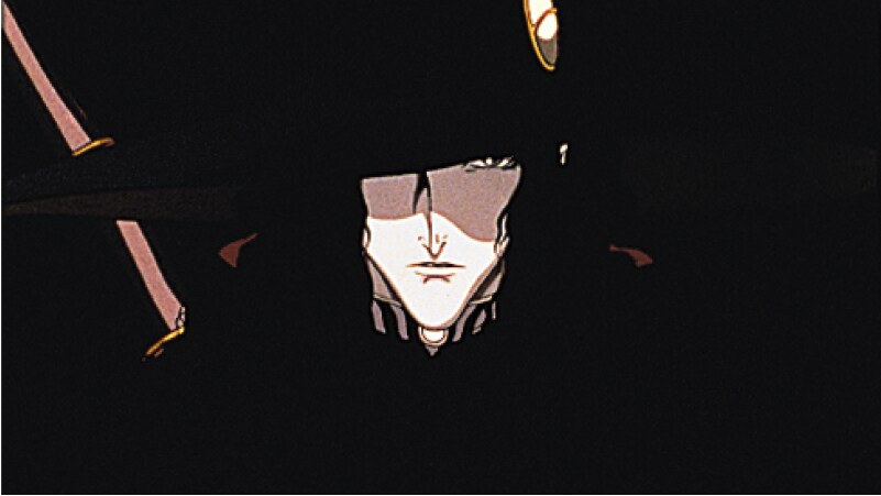 劇場アニメ「バンパイアハンターD」の場面カット。