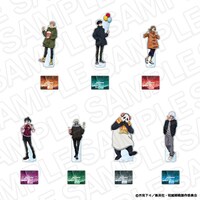 「TVアニメ『呪術廻戦』×よこはまコスモワールド」で販売される「	
デカアクリルスタンド 夜の遊園地 ver.」。