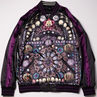 「『魔法少女まどか☆マギカ』スカジャン」のリバース面。