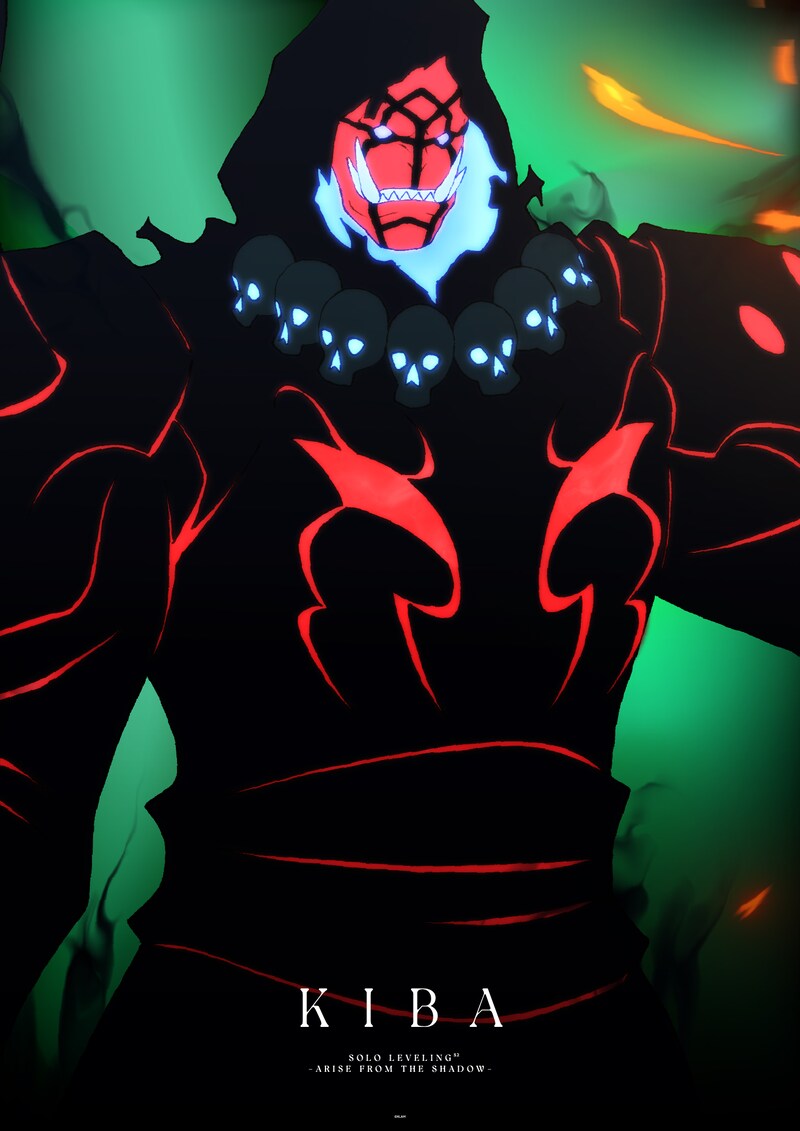 TVアニメ「俺だけレベルアップな件 Season 2 -Arise from the Shadow-」キバの“シャドウビジュアル”。