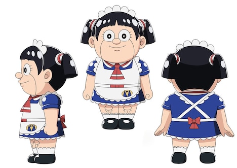 野沢雅子演じるロボコ（昭和ギャグ漫画の世界線）のロボコ。