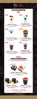 「鋼の錬金術師×黄泉のツガイ Collaboration CAFE」東京会場後半期間のドリンク、テイクアウトメニュー。