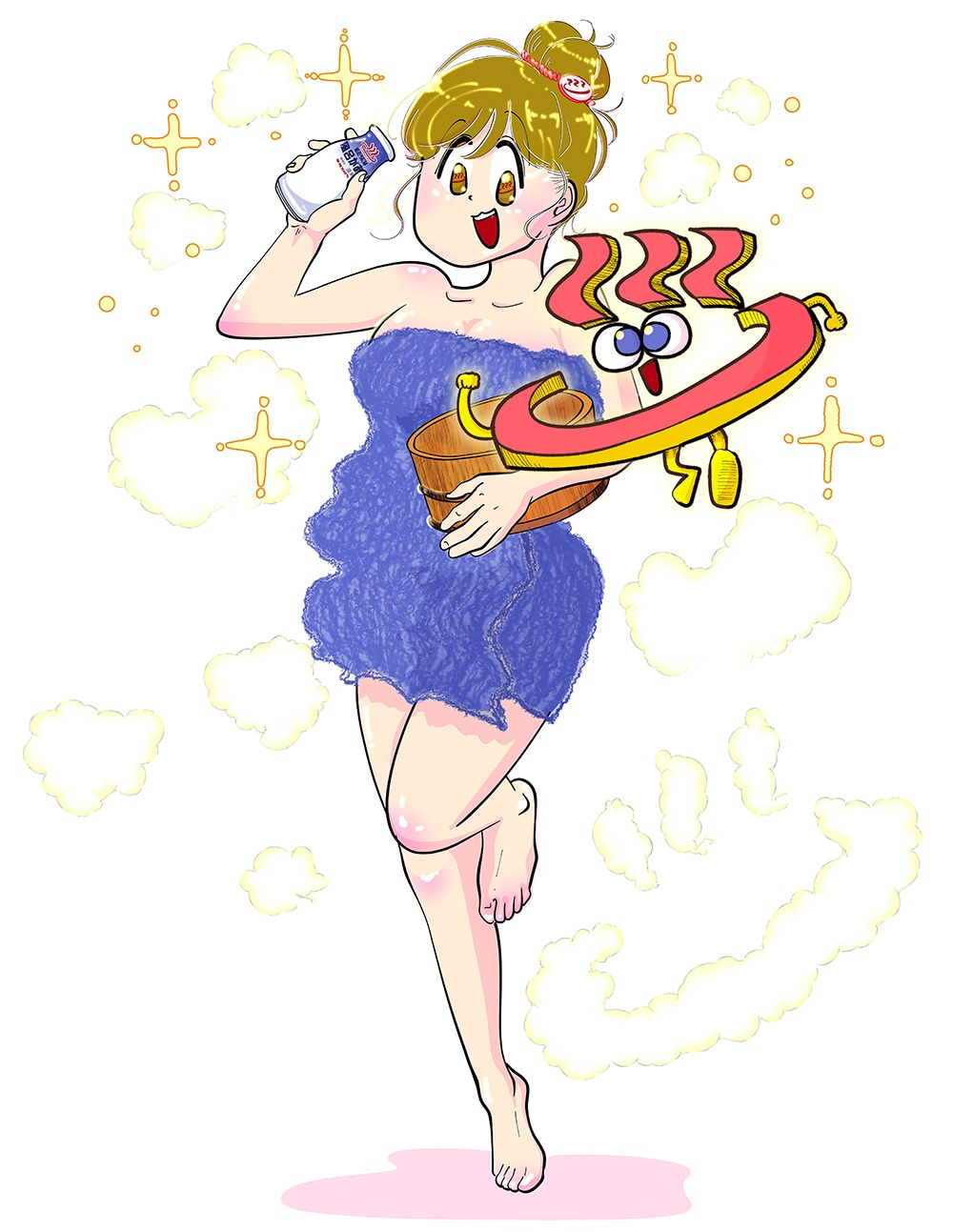 「私たちには風呂がある！」カット