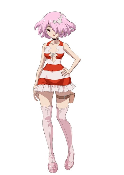 ルーナ（CV：関根明良）。元医大生。明るく社交的な性格で、美貌と魅力を武器に情報収集を得意とする。