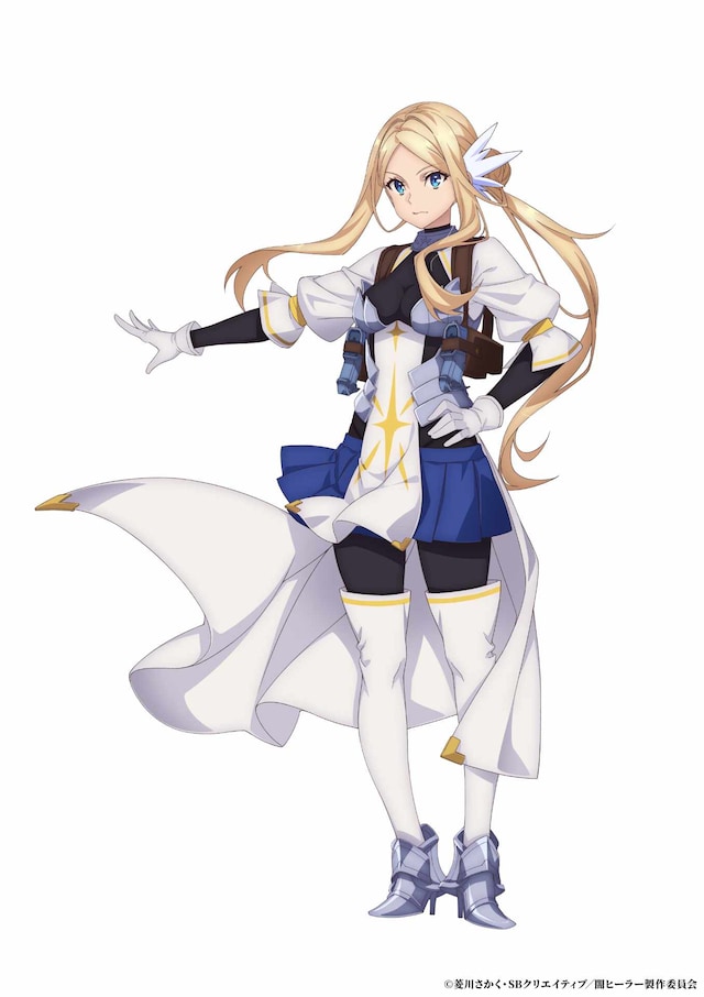 クリシュナ（CV：中島由貴）。鋼鉄の淑女（アイアン・ローズ）と呼ばれる近衛師団の副師団長。鉄のように固い意志で任務を遂行し街の安全を守っている。