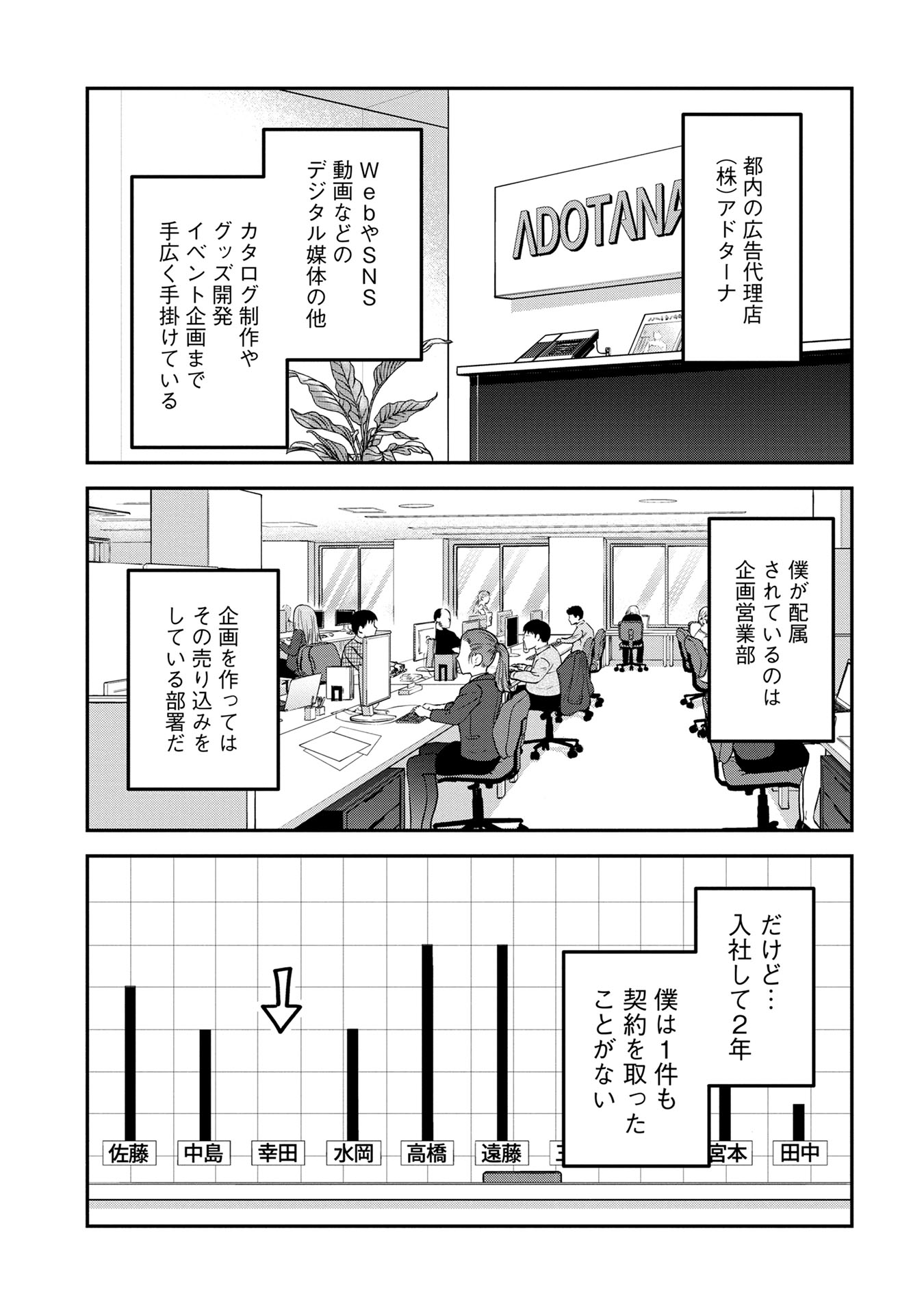 「退職代行切金さん ～社畜の非常口はこちらです～」より。
