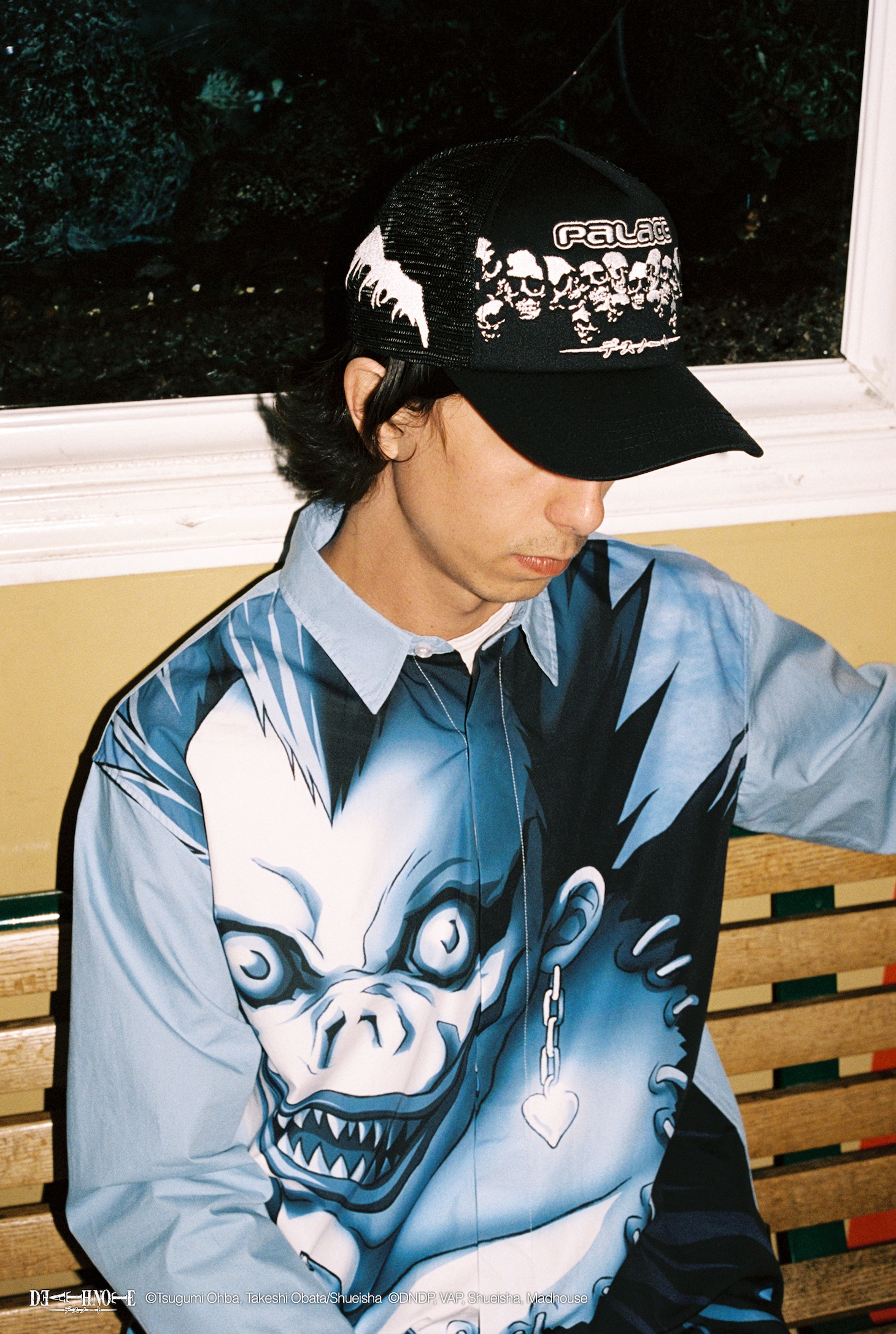 「DEATH NOTE -デスノート-」×Palace Skateboardsとのコラボアイテム。