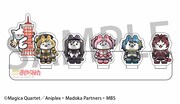 「魔法少女まどか☆マギカ　神戸ポートタワーアクリルスタンド〈猫部コラボver.〉」