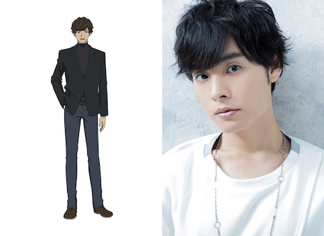 左からフォーキン、岡本信彦。