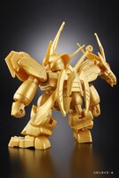 TVアニメ「魔神創造伝ワタル」Blu-ray BOX第1巻特典の「プラモデル龍神丸（スペシャルゴールドVer.）」。