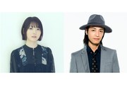 DAY1の朗読劇に出演する花澤香菜（ゼシカ・ウォン役）、鳥海浩輔（アンディ・W・ホール役）。