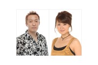 DAY2の朗読劇に出演する小野坂昌也（ピエール・ヴィエラ役）、小林沙苗（紅麗花役）。