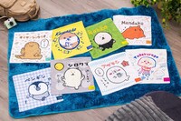 「ナガノの水族館」で販売される「ヘム付きハンドタオル」。