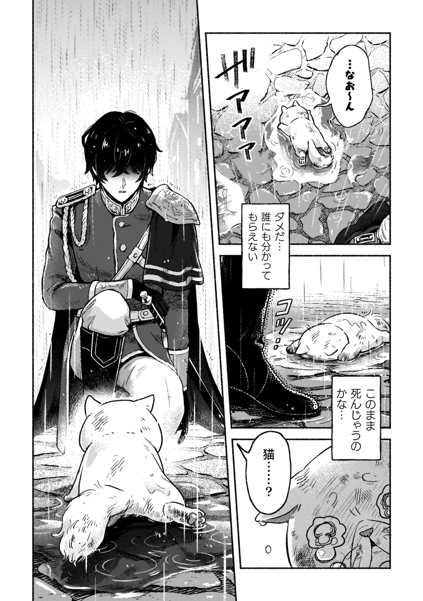 「根暗騎士による溺愛満喫中のブサ猫、実は聖女です！」より。