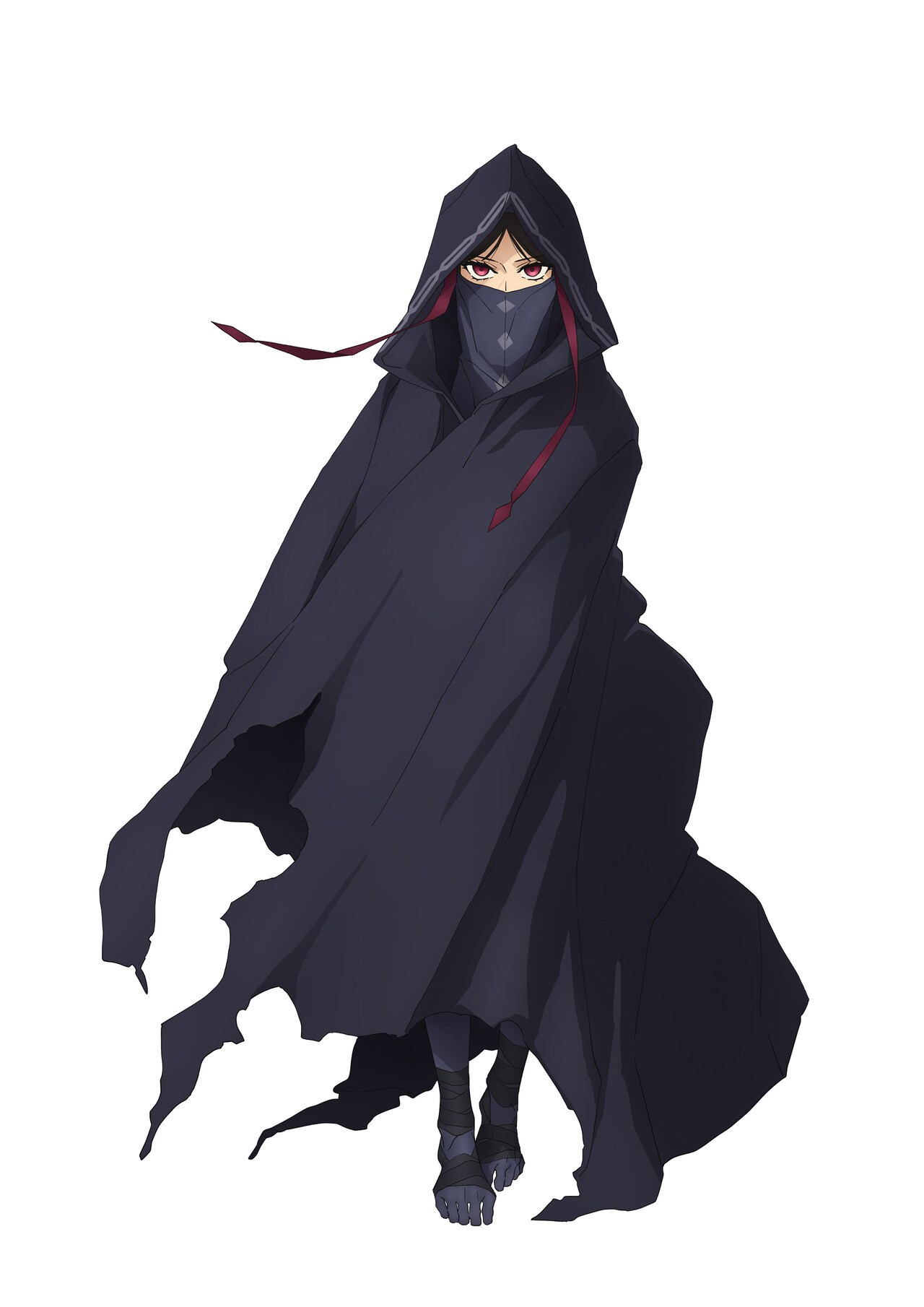 アサシン（CV：Lynn）。スノーフィールドの聖杯戦争において召喚された