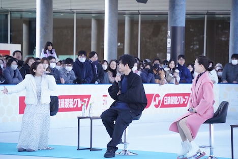 TVアニメ「メダリスト」のイベントより。