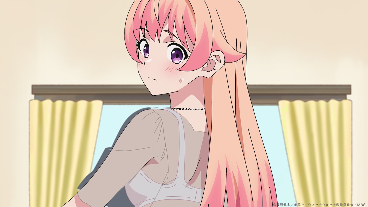 TVアニメ「ウィッチウォッチ」第2弾PVの場面カット。