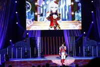 紫京院ひびき役の斎賀みつき。