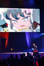 ガァルル役の真田アサミ。