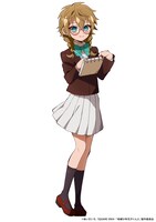 美術室のシジマさん（CV：花澤香菜）。七不思議四番目。生徒たちを自身が描いた虚構の世界に引き込んでしまう。 (c)あいだいろ／SQUARE ENIX・「地縛少年花子くん2」製作委員会