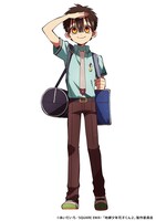 柚木普（CV：緒方恵美）。花子くんと同じ姿の少年。生前の花子くんと同じ名前を名乗り、クラスメイトとして寧々と接する。 (c)あいだいろ／SQUARE ENIX・「地縛少年花子くん2」製作委員会