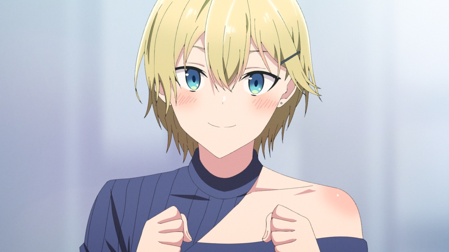 TVアニメ「履いてください、鷹峰さん」メインPVより。