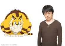 カゲトラとカゲトラ役の千葉一伸。