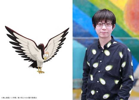 庄之助と庄之助役の越後屋コースケ。