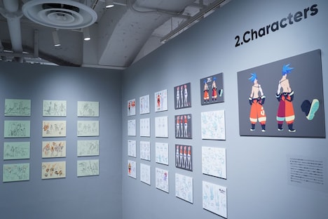 「THE MAKING OF PROMARE展」より。